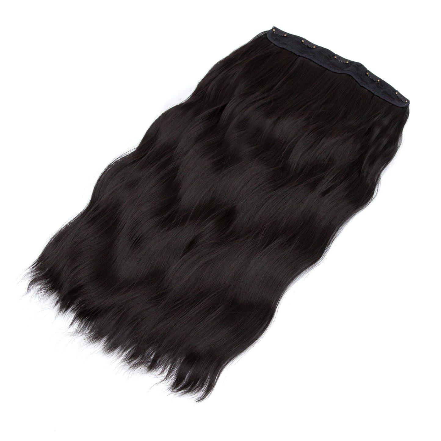 20" Hair Extensions Clip-in Body Wave 160g PURE COLOUR