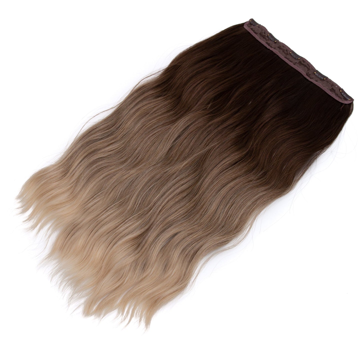 20" Hair Extensions Clip-in Body Wave 160g BALAYAGE BLONDE