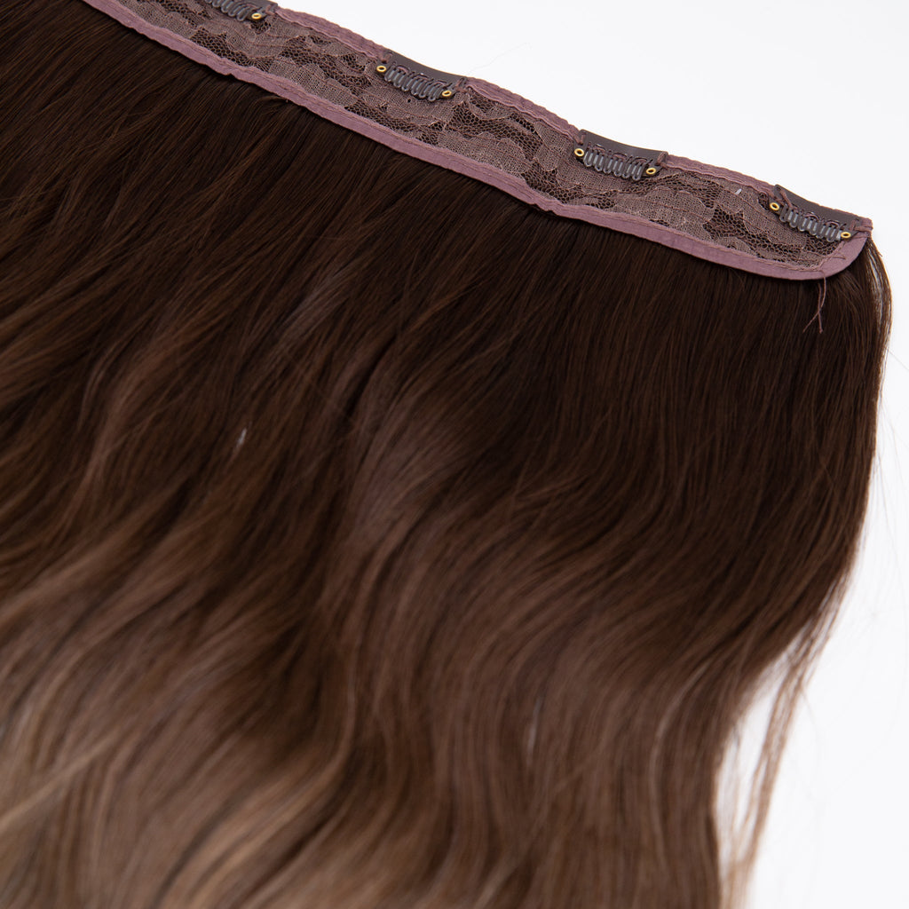 20" Hair Extensions Clip-in Body Wave 160g BALAYAGE BLONDE