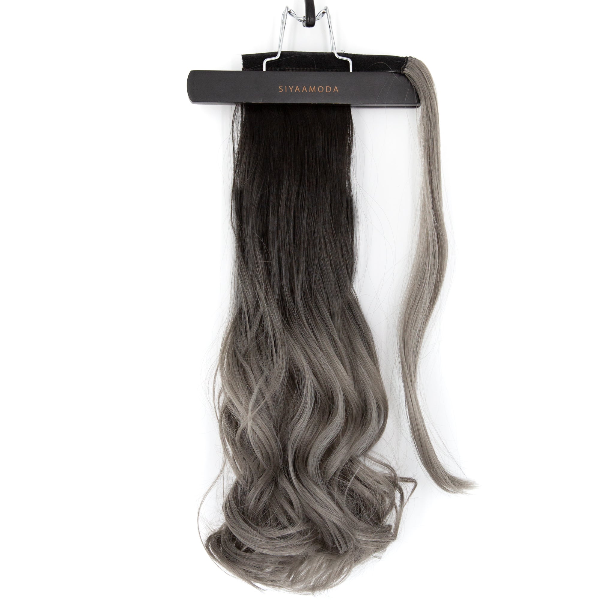 23" Ponytail Curly Clip-In SHATUSH OMBRE'