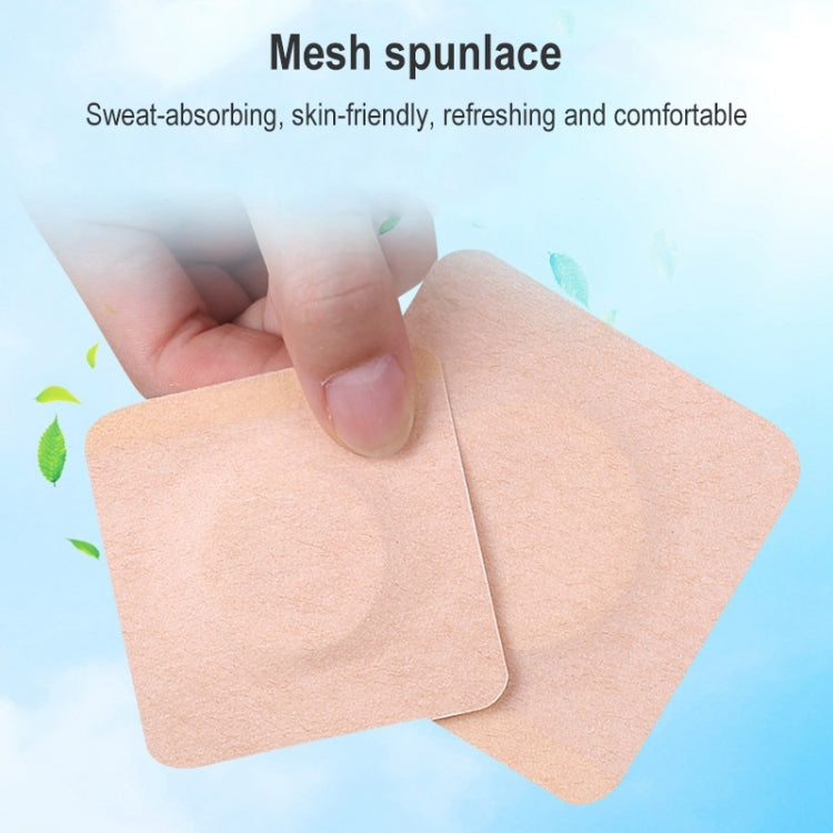 100 PCS 042 Spunlace Non-woven Stickers Anti-osmosis Three-volt Belly Button Plaster, Size:5x5x1.5cm(Square)