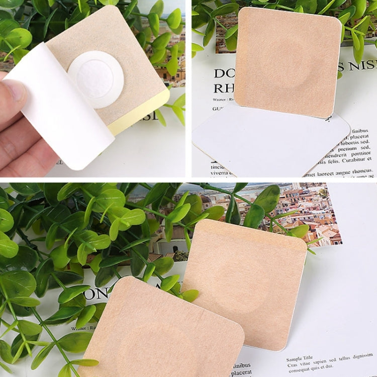100 PCS 042 Spunlace Non-woven Stickers Anti-osmosis Three-volt Belly Button Plaster, Size:7x7x3cm(Square)