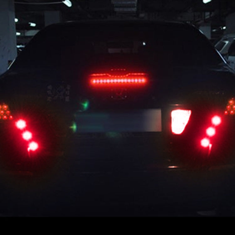 10 PCS 18mm 1.5W DC9-80V Motorcycle Eagle Eye Light Single Lens(Red Light)