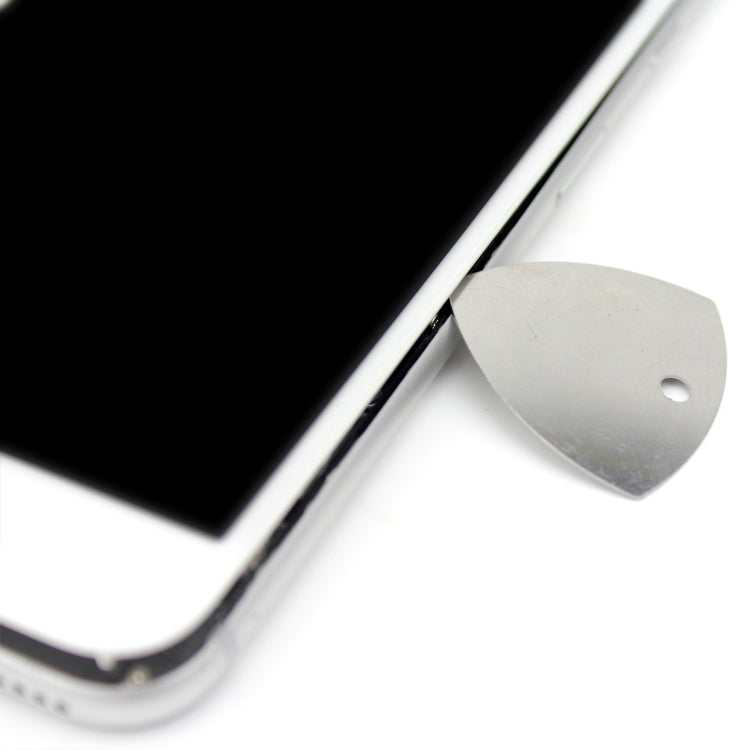 100 PCS JIAFA P8819 Stainless Steel Phone Repair Triangle Opening Picks