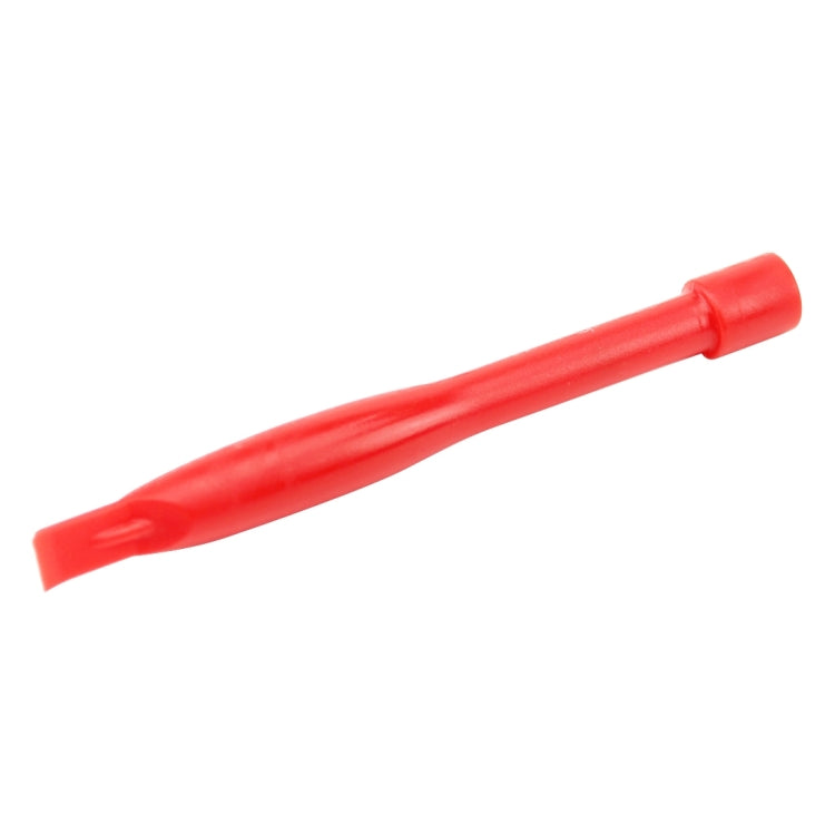 10 PCS Mobile Phone Repair Tool Spudgers (5 PCS Round + 5 PCS Square)(Red)
