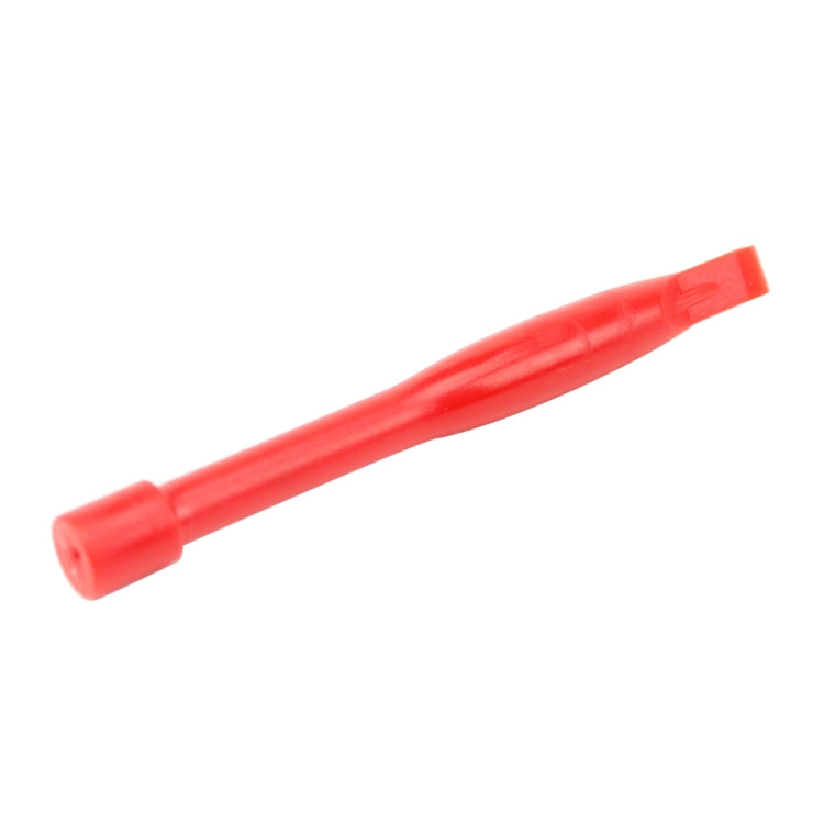 10 PCS Mobile Phone Repair Tool Spudgers (5 PCS Round + 5 PCS Square)(Red)