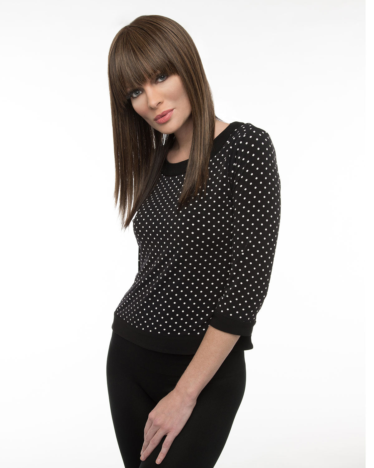 Taryn (Exclusive) | Monofilament Human Hair Blend Wig by Envy