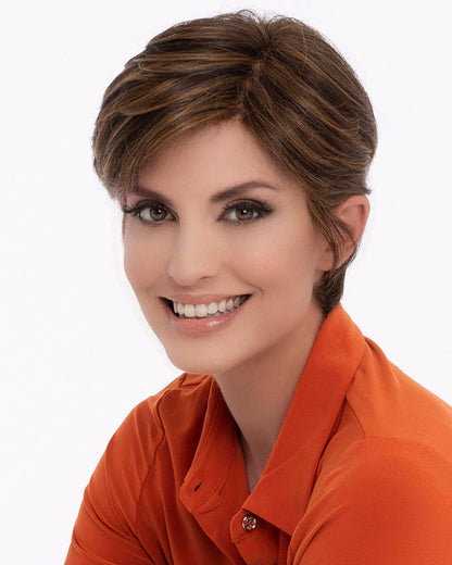 Paula (Exclusive) | Lace Front & Monofilament Top Human Hair Blend Wig by Envy