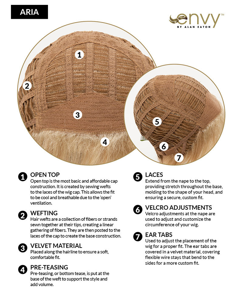 Aria (Exclusive) | Human Hair Blend Wig by Envy