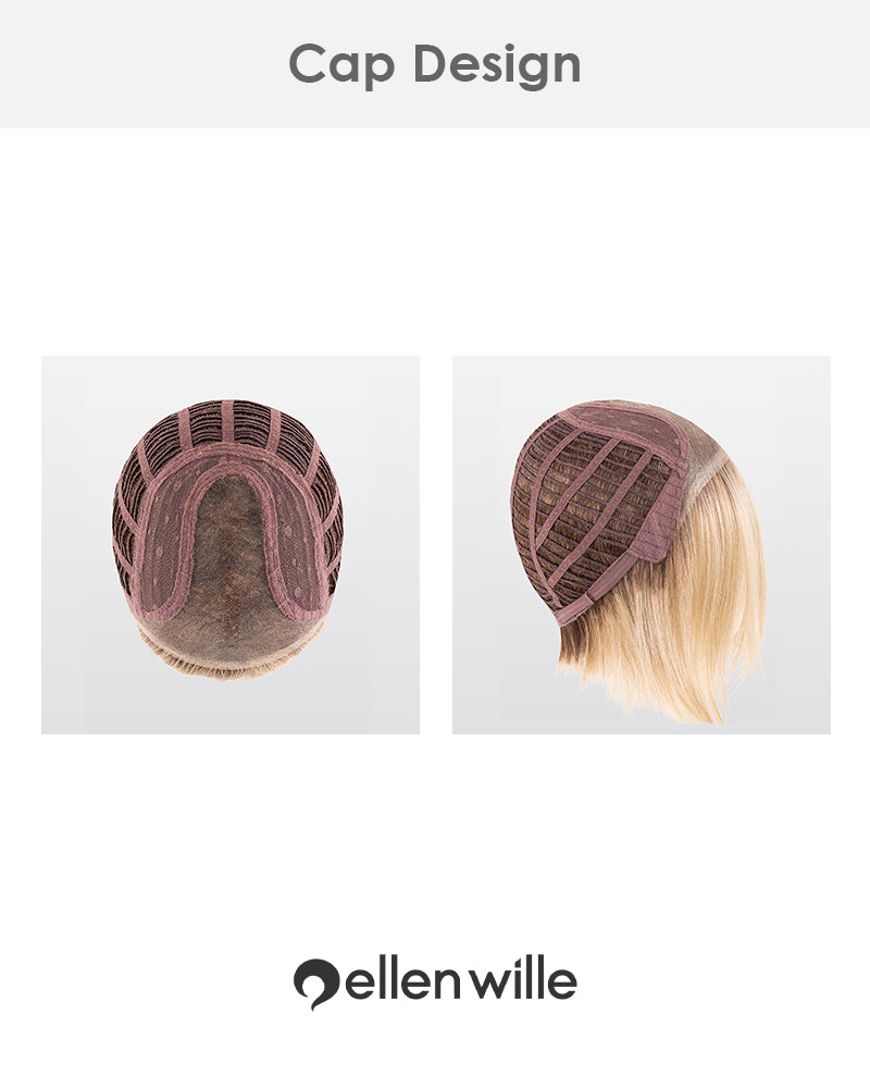 Dua Mono-Petite/Average | Lace Front & Monofilament Part Synthetic Wig by Ellen Wille