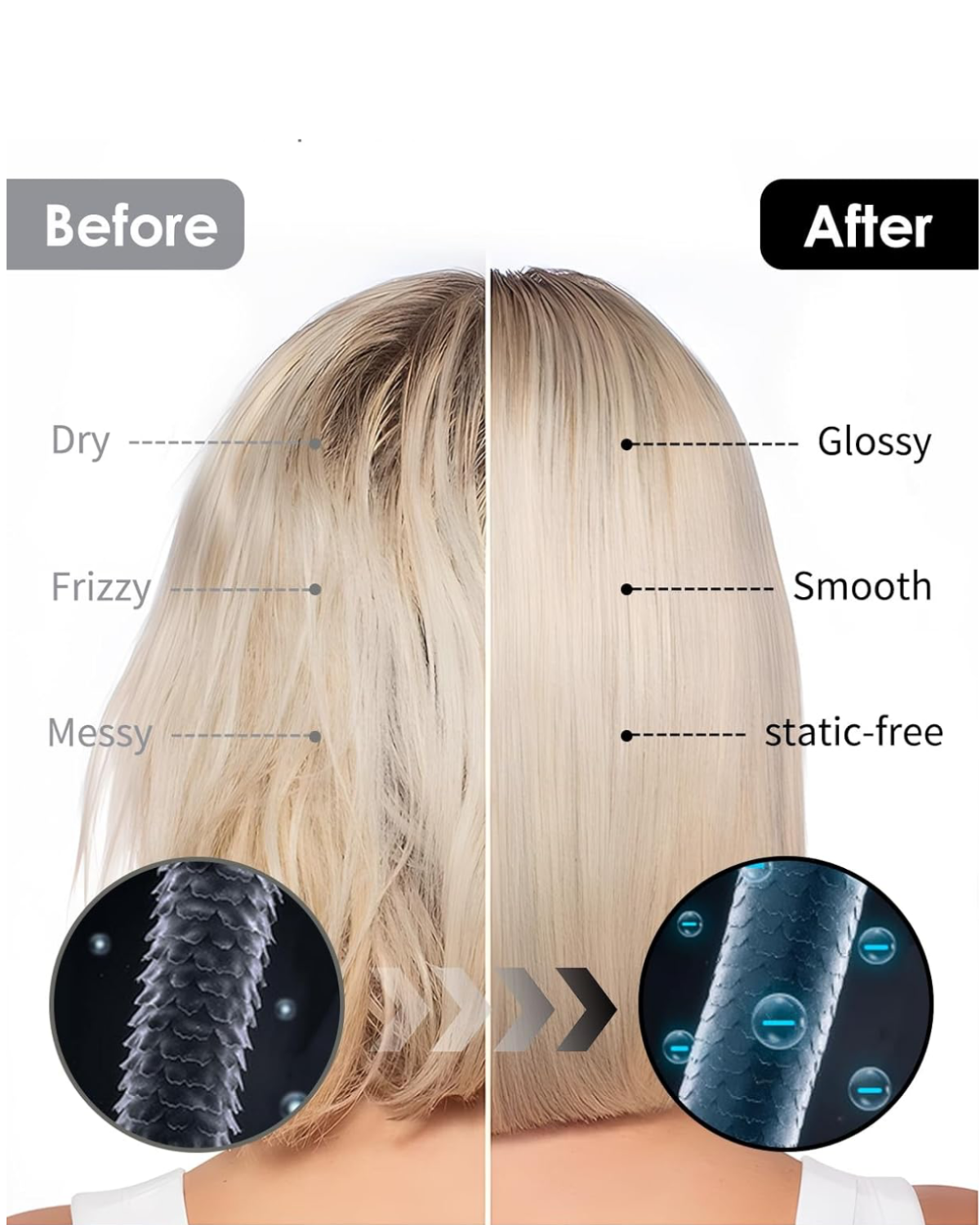 Savvy steam hairbrush