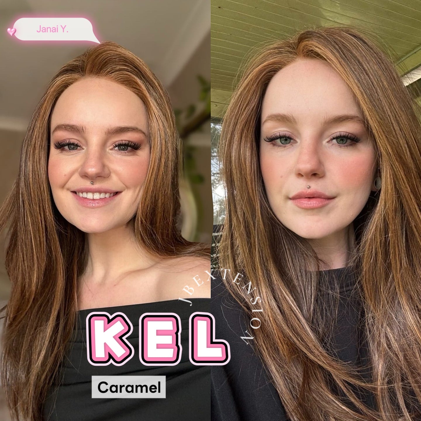 Get this Influencer Look with Snowflake Lace KEL CARAMEL