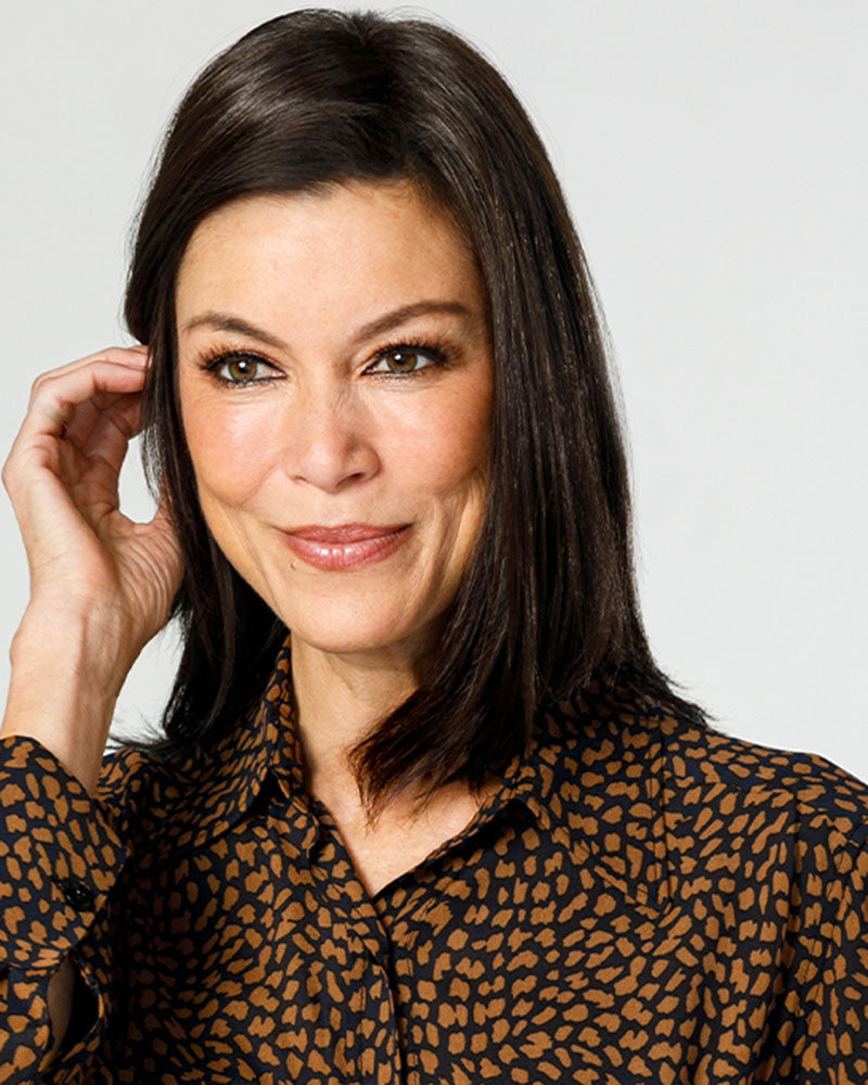 EasiPart Medium HD 12 inch | Monofilament Synthetic Hair Topper by Jon Renau