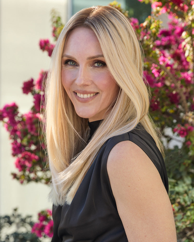 Top Trend Lace HD Straight 18 inch (Exclusive) | Lace Front & Monofilament Synthetic Hair Topper by Jon Renau