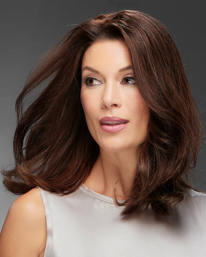 Top Form 12 inch | Monofilament Remy Human Hair Topper by Jon Renau