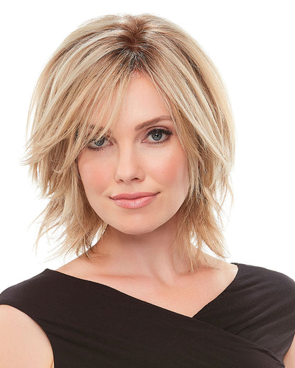 Top Form 6-8 inch (Exclusive) | Monofilament Remy Human Hair Topper by Jon Renau