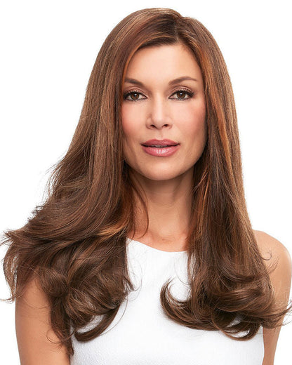Top Full 18 inch HH (Exclusive) | Monofilament Remy Human Hair Topper by Jon Renau