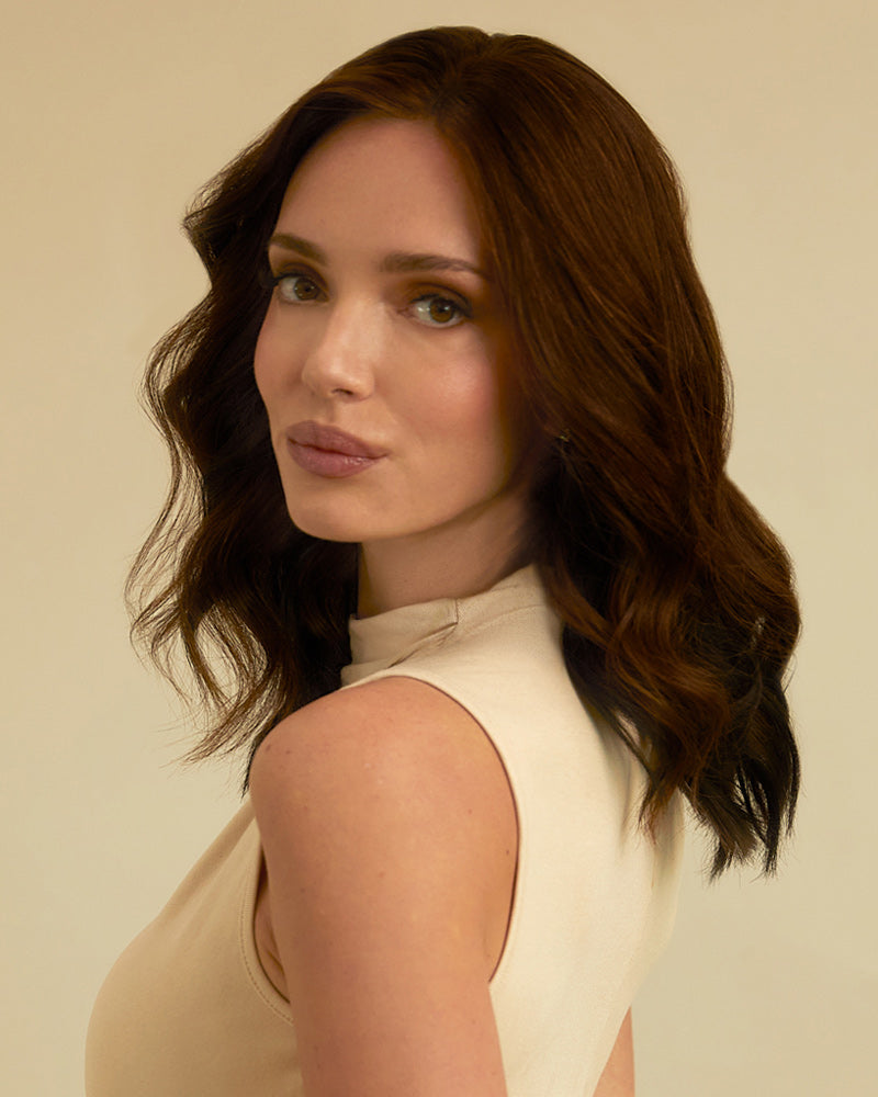 Top Form Lace HH 14 inch (Exclusive) | Lace Front & Monofilament Remy Human Hair Topper by Jon Renau