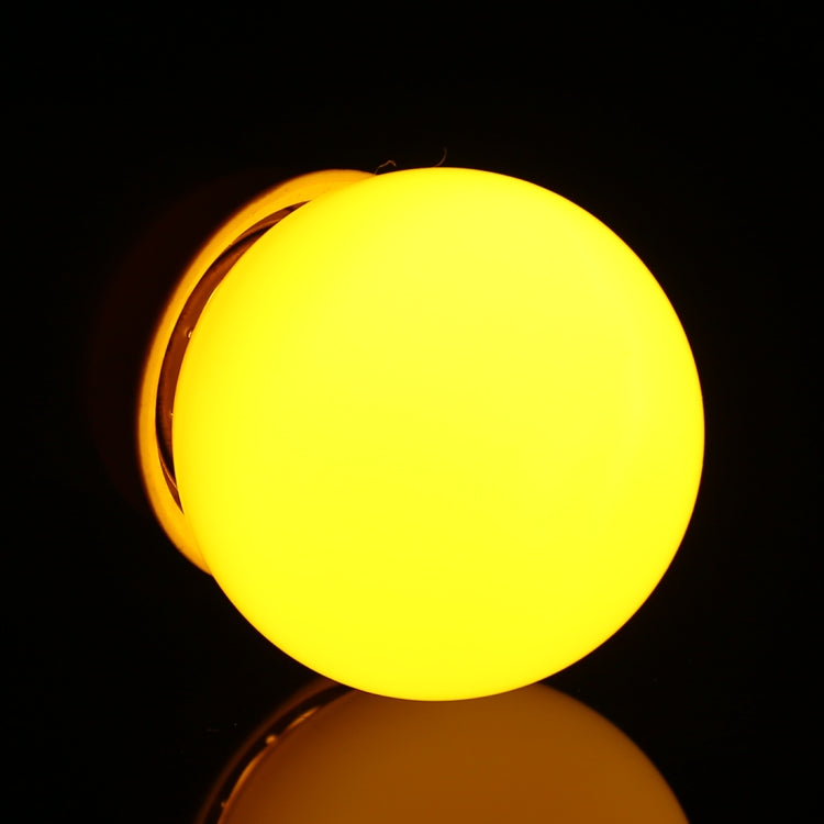 10 PCS 2W E27 2835 SMD Home Decoration LED Light Bulbs, DC 24V (Yellow Light)