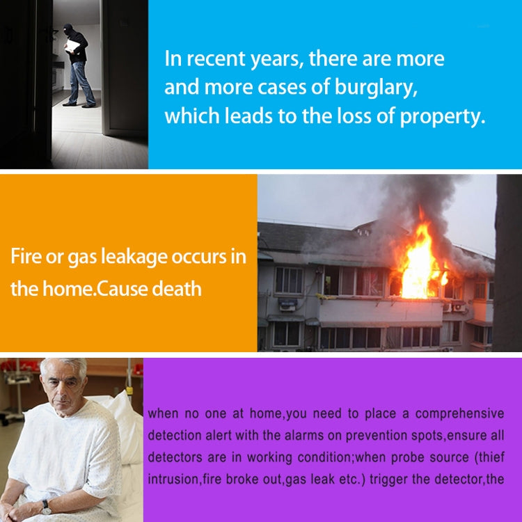 PE-519R Wireless Indoor Alarm Siren with Strobe