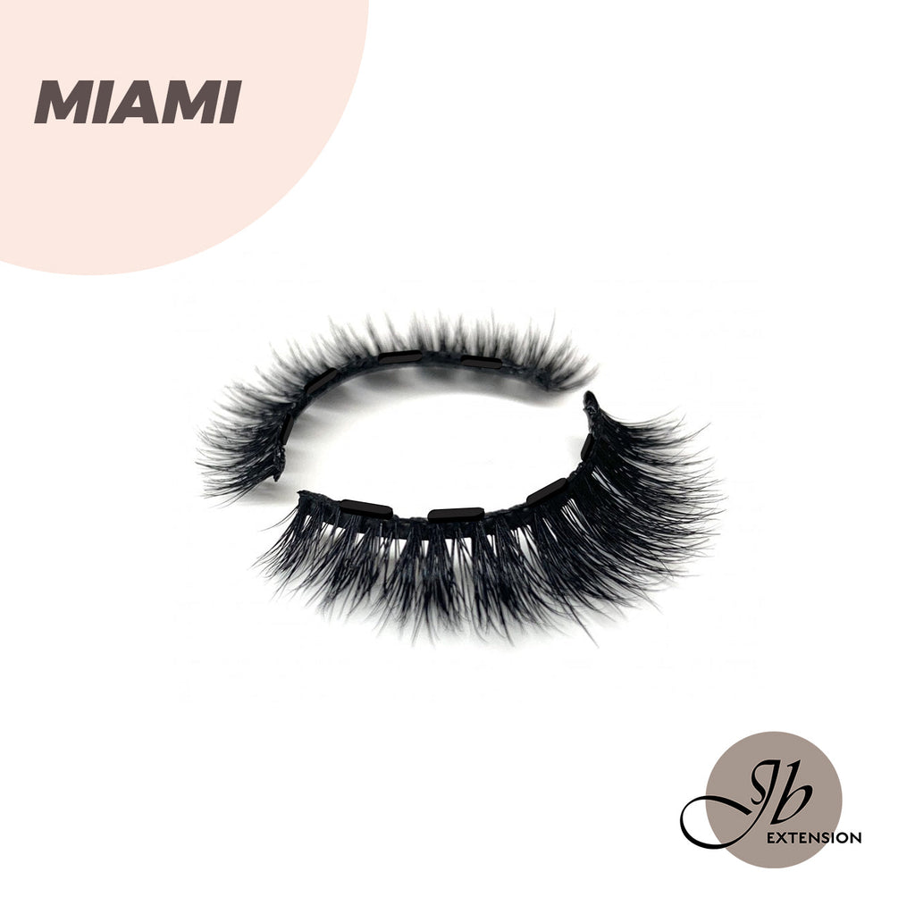 CRUELTY FREE REUSABLE 6D MAGNETIC EYELASHES-Miami