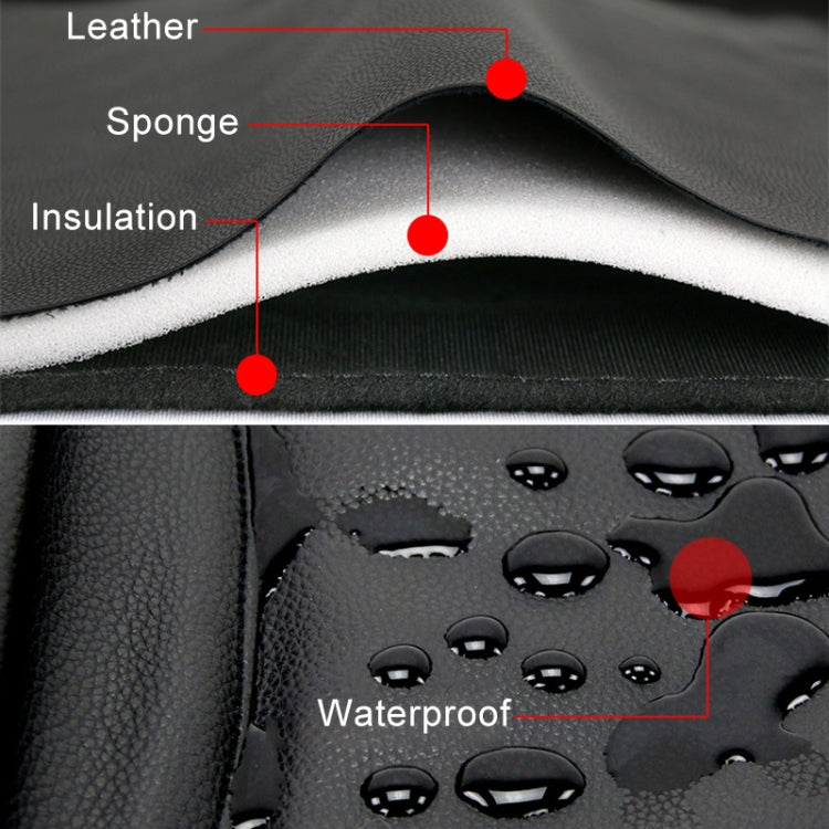 1 Pair Motorcycle Kneepad Windproof Warming Knee Pads Legs Protector Thickening Cold-Proof