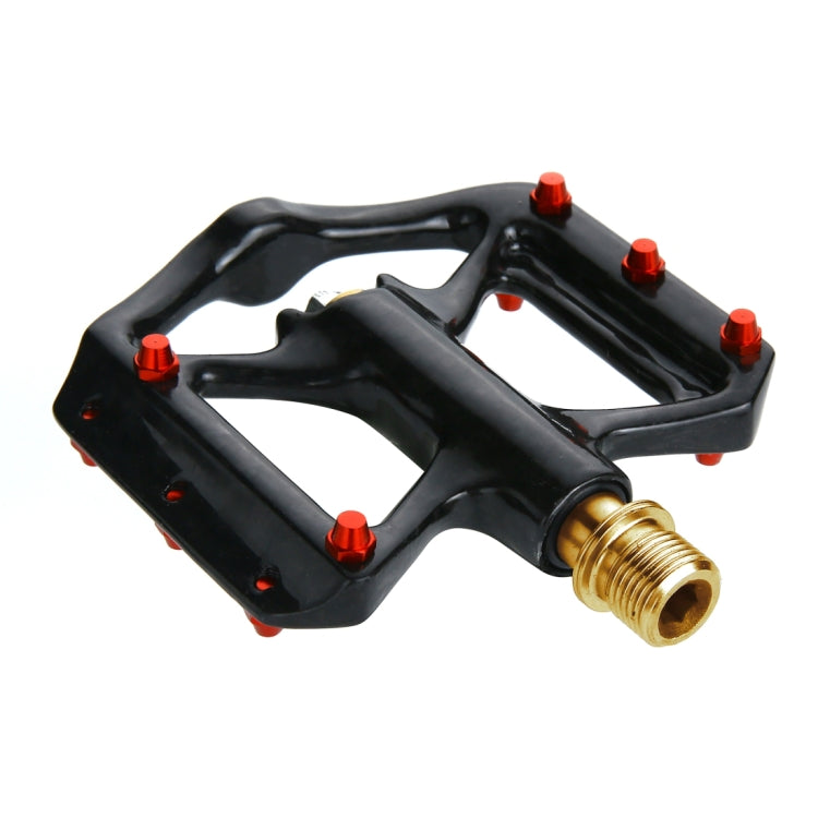1 Pair B251C Road Bike Carbon Fiber + Titanium Axle Pedals (Black)