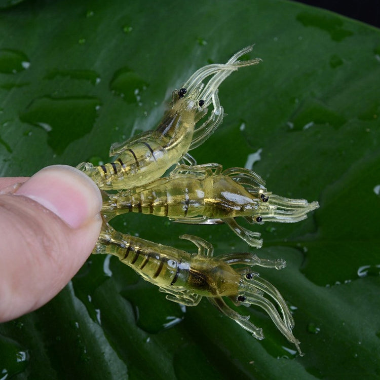 10 PCS 4cm Fishing Soft Bait Lures Popper Poper Baits(Fluorescent)