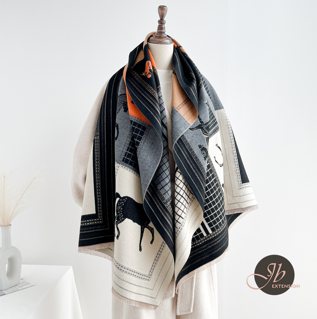 JBEXTENSION Scarf for Women Winter Wraps Winter Wedding Warm Christmas