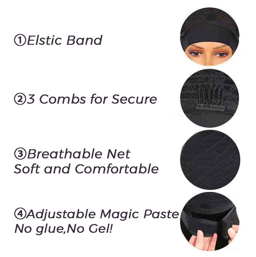 JBEXTENSION 18 Inches Curly Smog Pink with Tinsel Headband Wig HAIR-ATHON - SMOG PINK WITH TINSEL