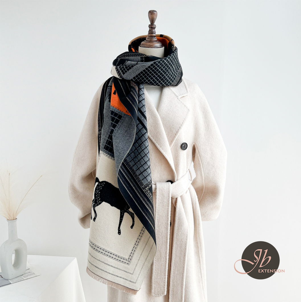 JBEXTENSION Scarf for Women Winter Wraps Winter Wedding Warm Christmas