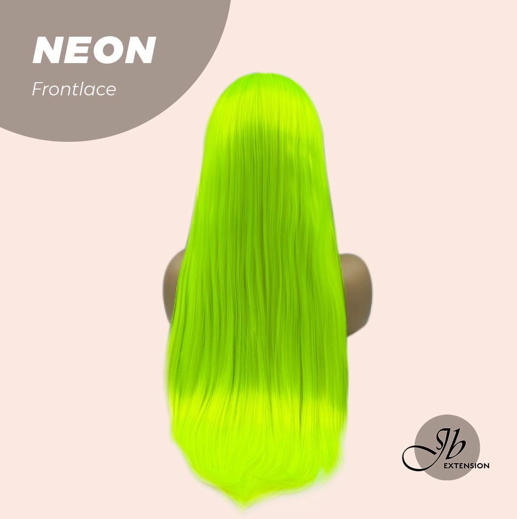 JBEXTENSION 26 Inches Neon Color Frontlace Glueless Wig NEON (FREE PARTING)