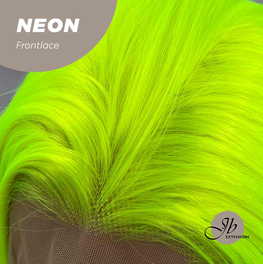 JBEXTENSION 26 Inches Neon Color Frontlace Glueless Wig NEON (FREE PARTING)