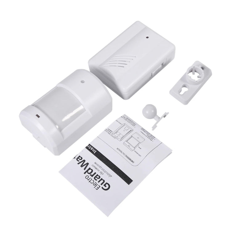 F622-108 Electro Guard Watch IR Remote Detection System / Wireless Doorbell(White)