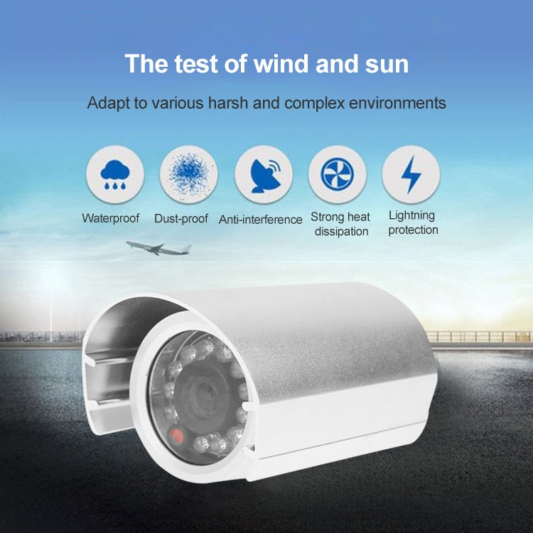 1 / 3 inch Sony 420TVL 6mm Fixed Lens Array LED & Waterproof Color CCD Video Camera without Bracket, IR Distance: 20m