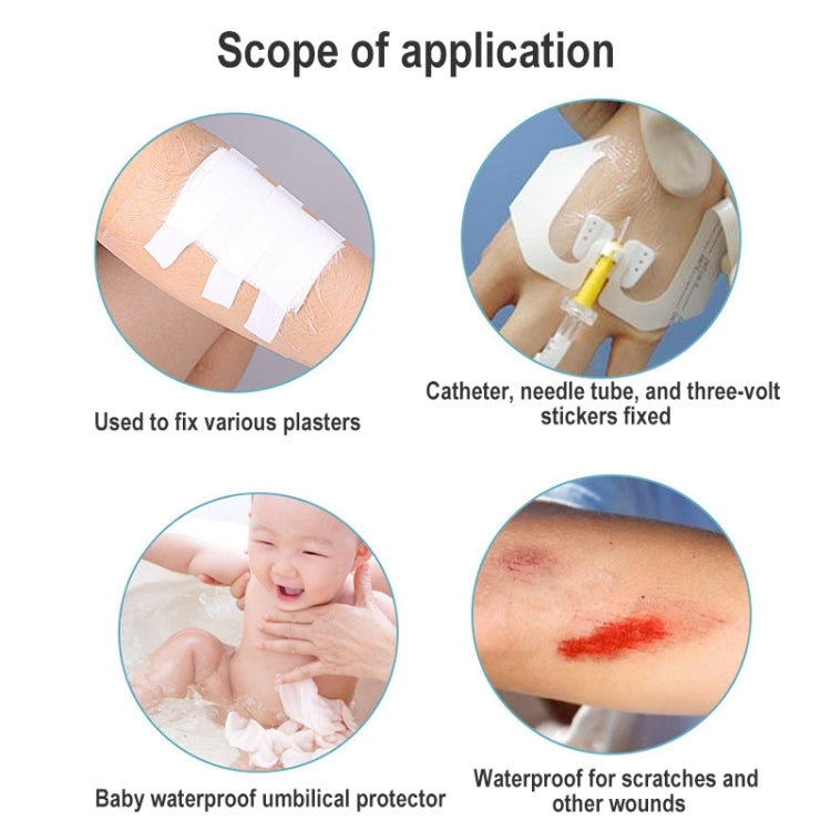 036 Freely Tailorable PU Film Breathable Invisible Cervical Patch Foot Patch Chest Patch, Size: 3m