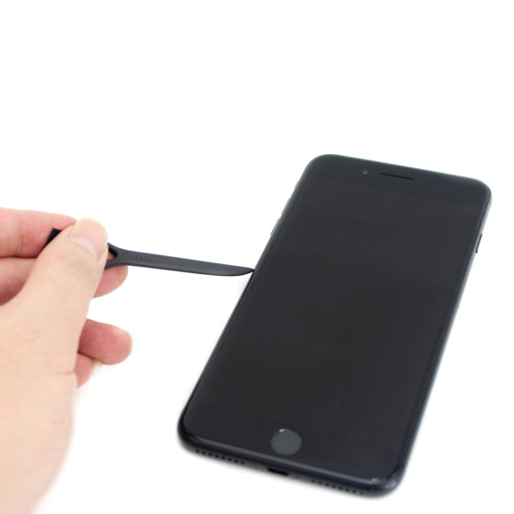 10 PCS JIAFA P8842 Flat Head Shrill Tail Cleaning Brush, Length: 8.5cm(Black)