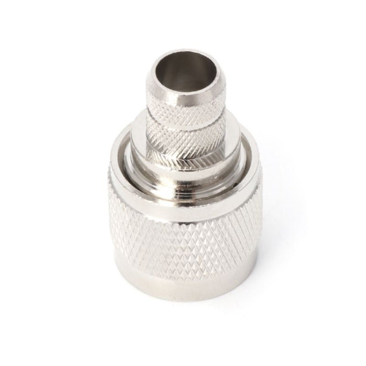 1 Set N Type Plug RF Connector Coaxial Adapter Converter for LMR400 RG8 Cable