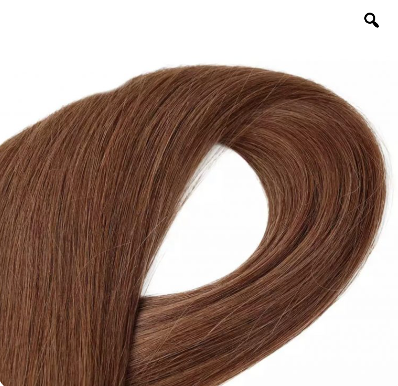20 Inch 6# Virgin Remy Straight Human Hair Bundles 100% Unprocessed Remy Hair Bundles Natural Color