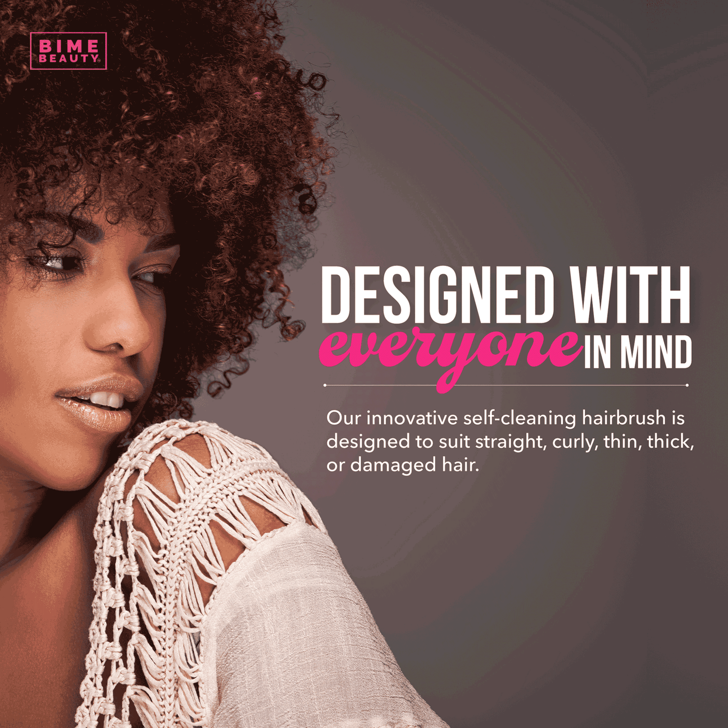 Self-Cleaning Hair Brush