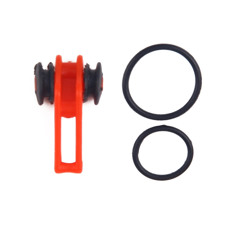 10 PCS/Bag Plastic Fishing Hook Keeper for Fishing Rod Pole Fishing Lures Bait  Safety Holder Fishing Tackle(Red)