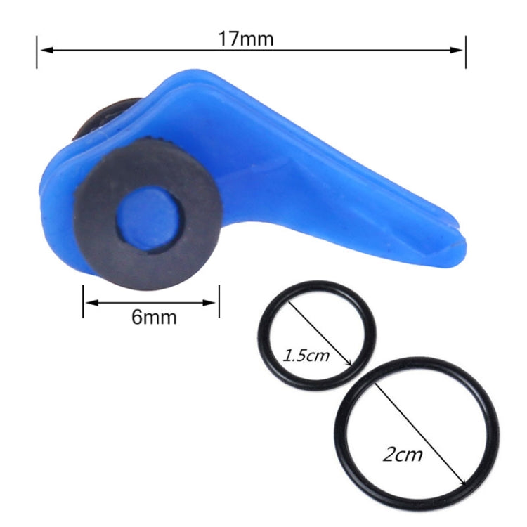 10 PCS/Bag Plastic Fishing Hook Keeper for Fishing Rod Pole Fishing Lures Bait  Safety Holder Fishing Tackle(Purple)