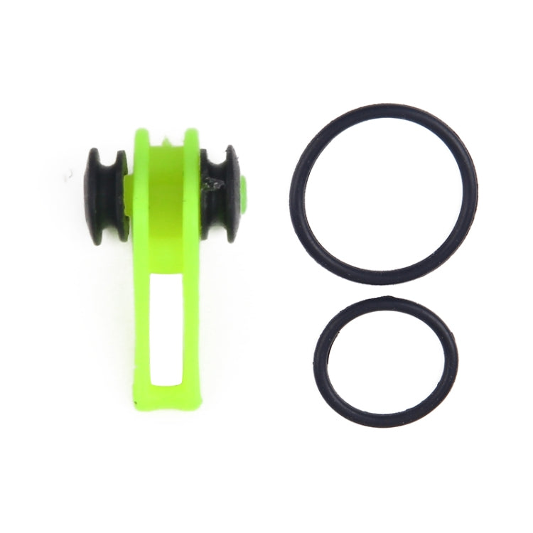 10 PCS/Bag Plastic Fishing Hook Keeper for Fishing Rod Pole Fishing Lures Bait  Safety Holder Fishing Tackle(Green)