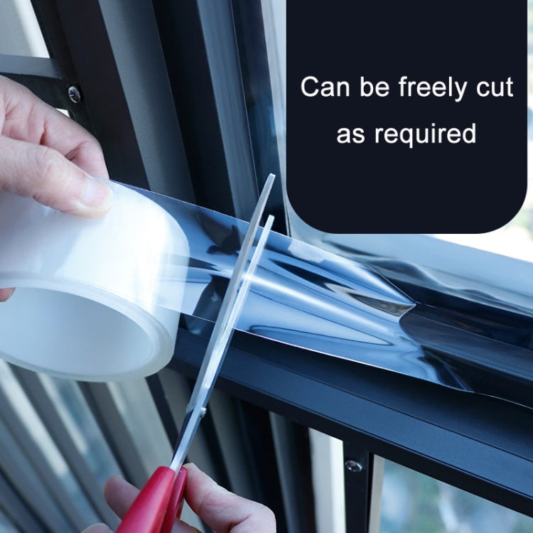 0.25mm Plastic Steel Window Frame Gap Windshield Tape, Size:5cm Wide x 10m Long