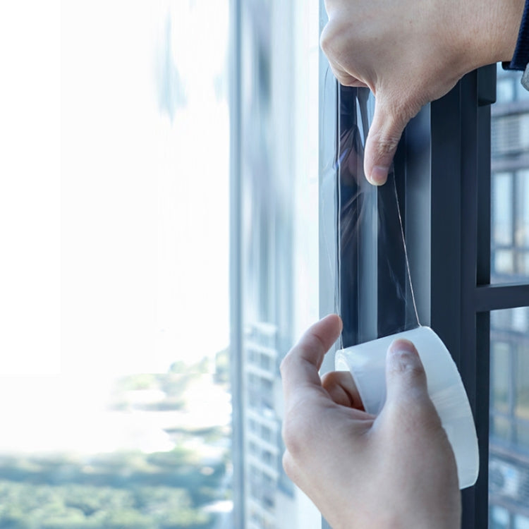 0.25mm Plastic Steel Window Frame Gap Windshield Tape, Size:5cm Wide x 10m Long