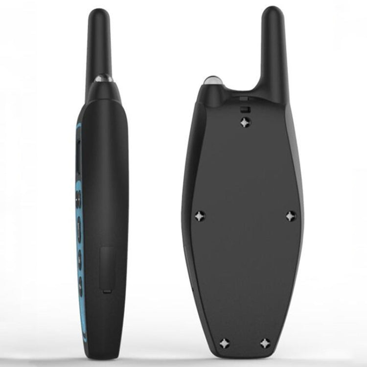 Dog Training Device Remote Control Bark Control Charging Waterproof Pet Training Collar with Electric Shock Vibration(Black)