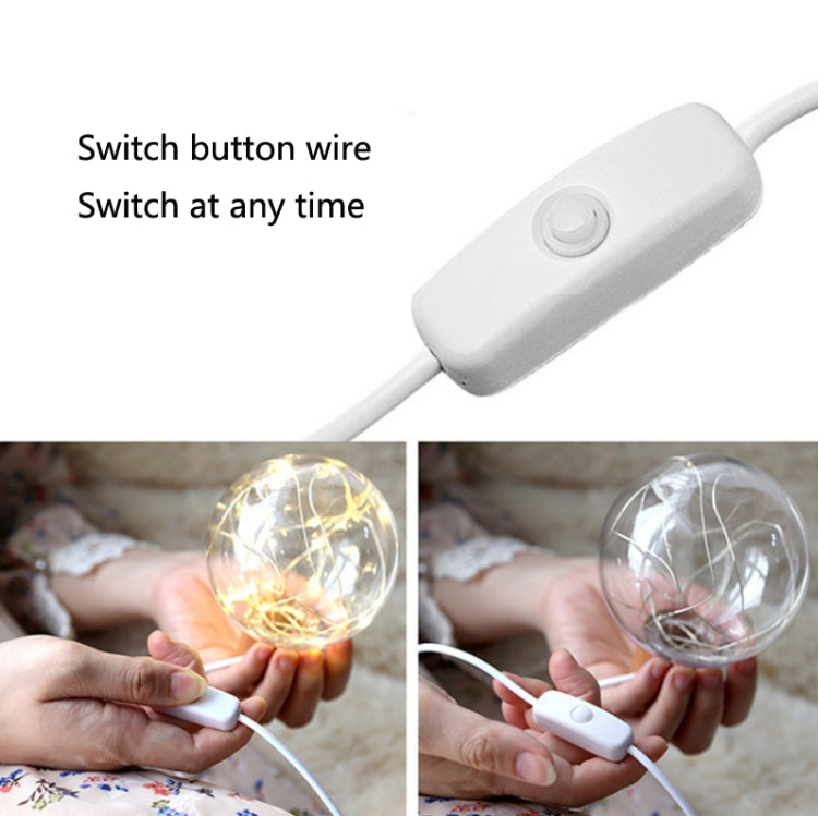 1.2W Star Moon Night Light USB Wood Base LED Atmosphere Light(Warm Light)