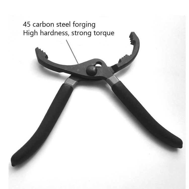 10 Inch Car Repairing Oil Filter Wrench Plier Disassembly Dedicated Clamp Filter Grease Wrench Special Tools
