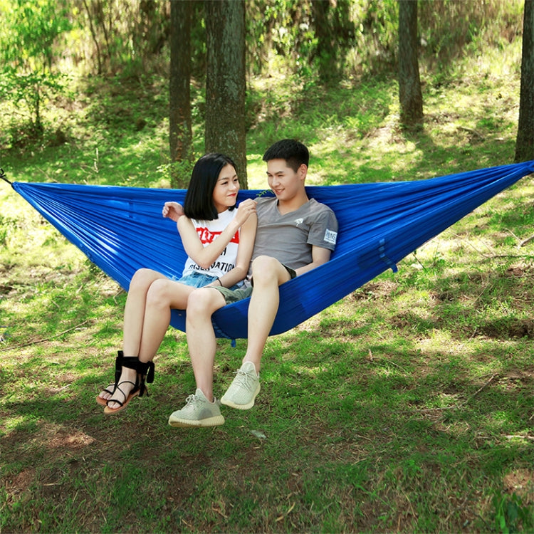 1-2 Person Outdoor Mosquito Net Parachute Hammock Camping Hanging Sleeping Bed Swing Portable  Double  Chair, 260 x 140cm