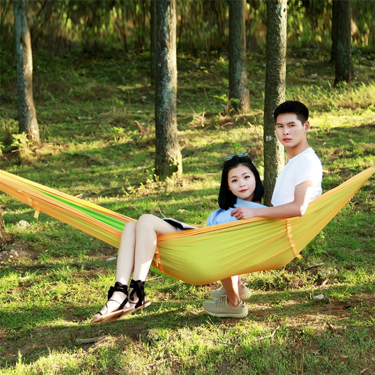 1-2 Person Outdoor Mosquito Net Parachute Hammock Camping Hanging Sleeping Bed Swing Portable  Double  Chair, 260 x 140cm